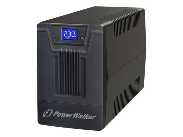 PowerWalker VI 1000 SCL, Linje-Interactive, 1 kVA, 600 W, Sinus, 162 V, 290 V