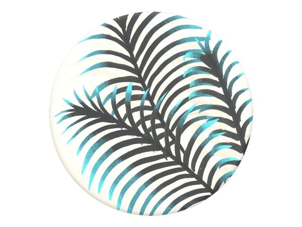 PopSockets Swappable PopGrip - Fingergrepp/vikbart ställ för mobiltelefon - Pacific Palm