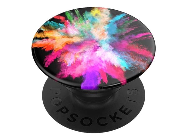 PopSockets Swappable PopGrip - Fingergrepp/vikbart ställ för mobiltelefon, surfplatta - Färgglans