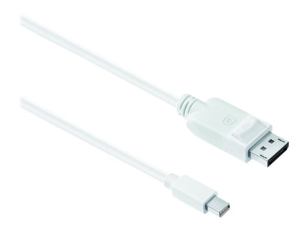 PureLink IS1100-015, 1,5 m, Mini DisplayPort, DisplayPort, Uros, Uros, Valkoinen