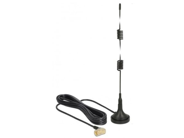 Delock - Antenne - Smart Home - 2.5 dBi - rundtstrålende - utendørs, innendørs - svart