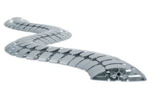 Bachmann KABELSCHLANGE Pro - Joustava kaapeliputki - 1 m - hopea