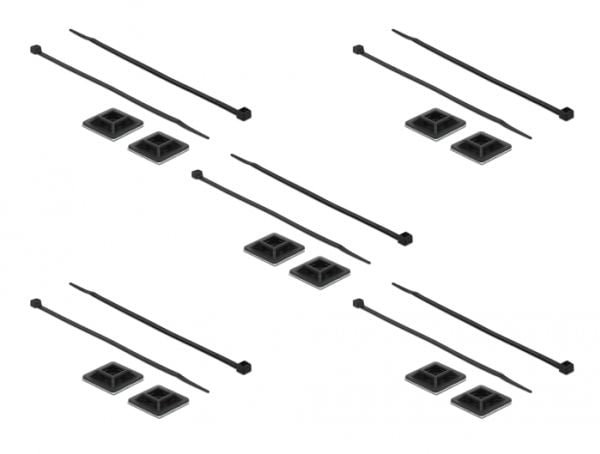 Asennusalusta 25 x 25mm ja kaapelinside L 300 x L 4,8mm