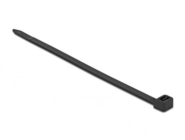 DeLOCK 19646, Avattava johdinside, Nailon, Musta, -35 - 85 °C, 85 cm, 9 mm