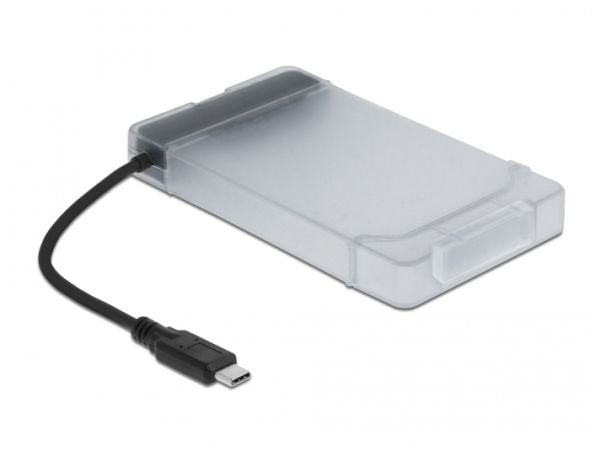 USB TYPE-C™ TIL SATA KONVERTER MED 2.5 BESKYTTELSESKESKER