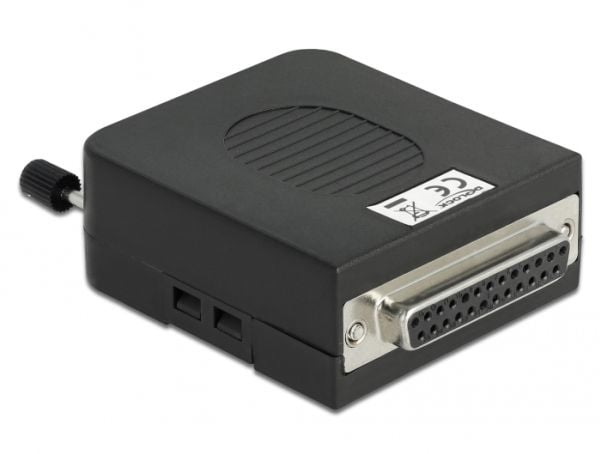 Delock - Parallelladapter - DB-25 (hunn) til 26-pins terminalblokker - tommelskruer