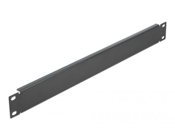Delock - Blindpanel till rack - svart - 1U - 19"