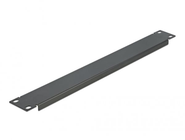 Delock - Blindpanel till rack - svart - 1U - 19"