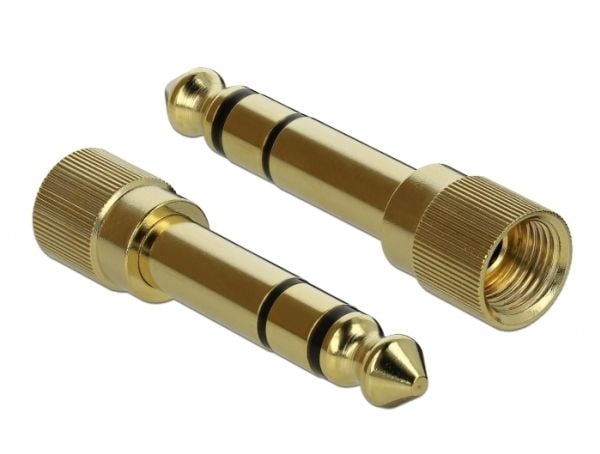 DeLOCK 85836, 3.5mm, Uros, 3.5mm, Uros, 1 m, Musta