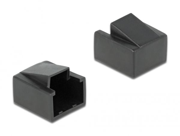 Delock Dust Cover for RJ45 - Støvdeksel - svart (en pakke 10)