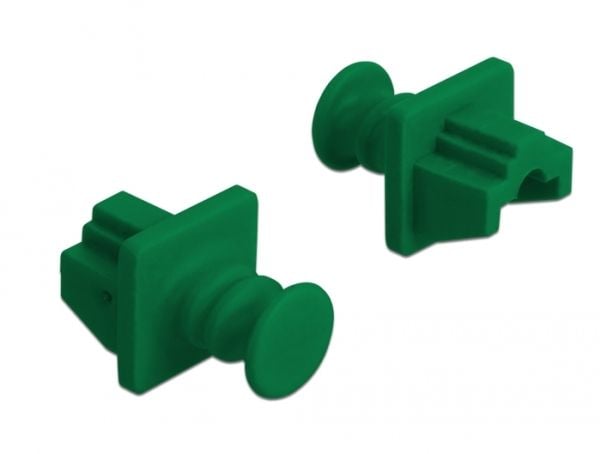 Delock for RJ45 - Støvdeksel - grønn (en pakke 10)