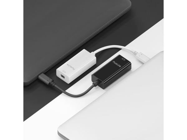 PureLink USB-C til mini DisplayPort-adapter - 4K60 - iSeries - svart - 0,10m