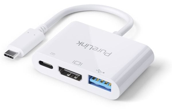 PureLink IS270, USB 3.2 Gen 1 (3.1 Gen 1) Typ-C, 60 W, HDMI, USB 3.2 Gen 1 (3.1 Gen 1) Typ-C, USB 3.2 Gen 1 (3.1 Gen 1) Typ-A, Akrylnitrilbutadien,...