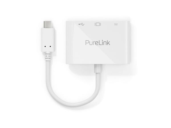 PureLink IS270, USB 3.2 Gen 1 (3.1 Gen 1) Type-C, 60 W, HDMI, USB 3.2 Gen 1 (3.1 Gen 1) Type-C, USB 3.2 Gen 1 (3.1 Gen 1) Type-A, Akrylonitril-buta...