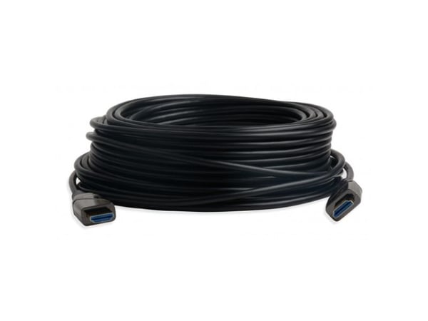 Techly ICOC HDMI-HY2-030, 30 m, HDMI-tyyppi A (vakio), HDMI-tyyppi A (vakio), 3840 x 2160 pikseliä, 3D, Musta