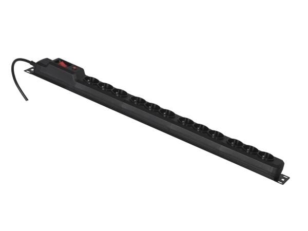 Activejet COMBO/12GN/1,5M/CZ, 1,5 m, 12 AC-pistorasia(a), Sisätila, Tyyppi E, Tyyppi E, Muovi