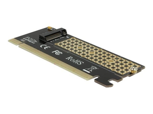 DeLOCK PCI Express x16-kort til 1 x NVMe M.2-nøkkel M - Lagringskontroll - 1 kanal - M.2-kort - PCIe 3.0 x16