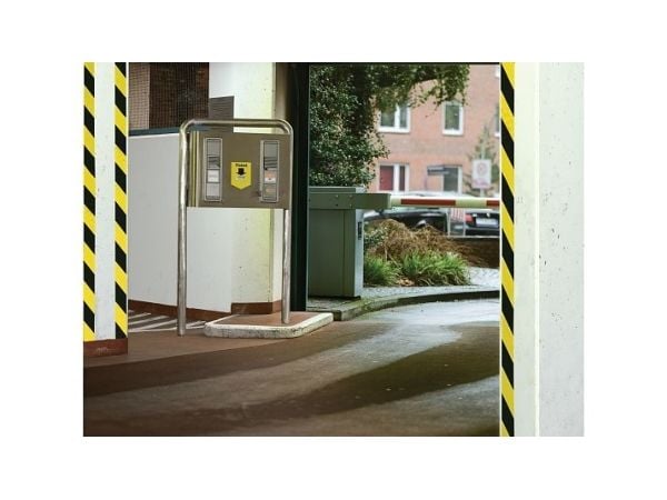 TESA 58133, Musta, Keltainen, Polypropeeni (PP), 66 m, 50 mm