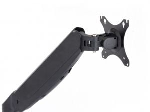 ART L-17GD - Monteringssats - justerbar arm - för LCD-TV - metall - svart - skärmstorlek: 10"-32" - disk-monteringsbar
