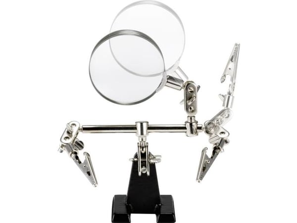 Toolcraft ZD-10D, 6 cm, 190 mm, 260 mm, 550 g, 60 x 60 mm, Svart, Kromfarget
