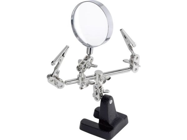 Toolcraft ZD-10D, 6 cm, 190 mm, 260 mm, 550 g, 60 x 60 mm, Svart, Kromfarget