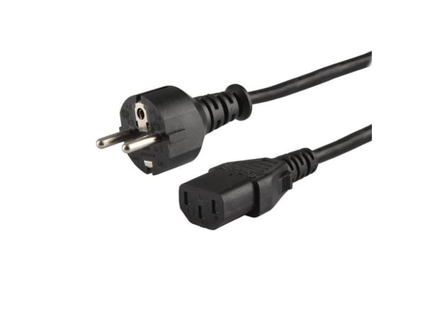 SAVIO - Johdinsarja - IEC 60320 C13 til CEE 7/7 (han) - 1,2 m - lajiteltu