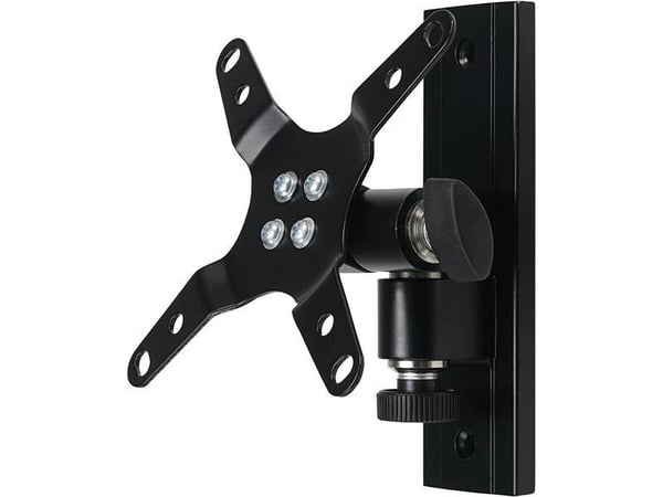 SpeaKa Professional SP-6444408, 15 kg, 33 cm (13"), 76,2 cm (30"), 75 x 75 mm, 100 x 100 mm, Svart