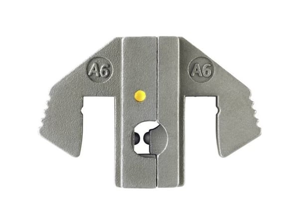 Toolcraft 2161002, Puristuspesän muotti, 1 kpl, 6 mm², TOOLCRAFT 1423556
