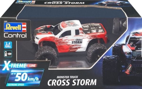 Revell X-Treme "CROSS STORM" elektrisk motor 1:18 beltevogn (24830)