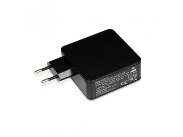 iBOX IUZ65WA - Strømadapter - AC 100-240 V - 65 watt