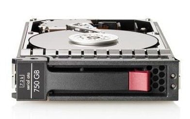 HPE Midline - Kiintolevy - 750 Gt - Hot-swap - 3,5" - SATA 3 Gb/s - 7200 rpm