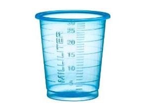 Medicinbæger 30 ml PP Eco Gul,100 ps x 90 stk/krt