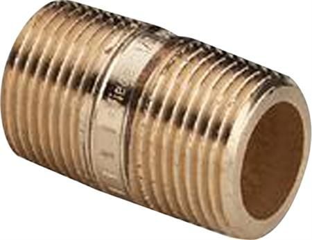 Viega nippelrør 3/4" x 110 mm rødgods