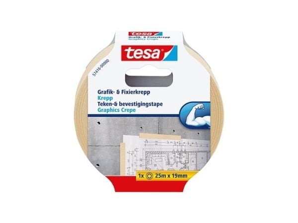 Tesa - Kontortape - 19 mm x 25 m