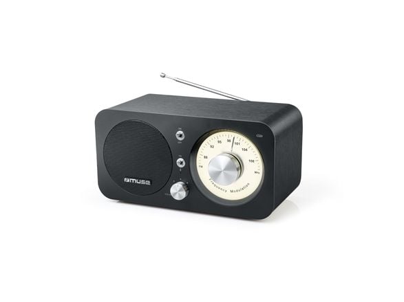 Muse M-095 BT, Bærbar, FM, 88 - 108 MHz, 5 W, Sort, Rotasjon