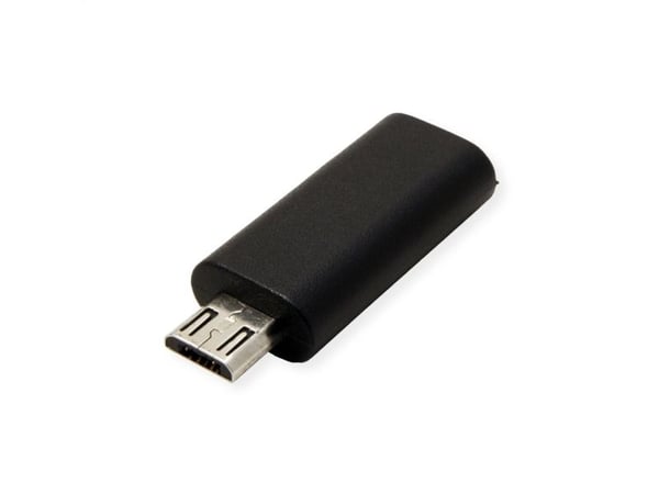 VALUE 12.99.3192, Micro-USB B, USB-C, Svart