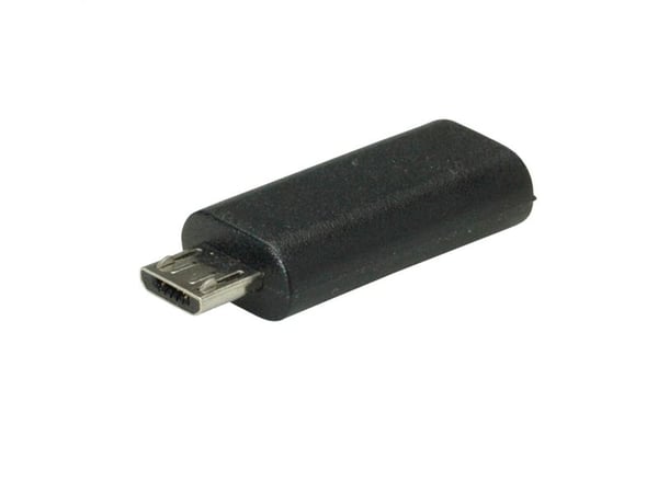 VALUE 12.99.3192, Micro-USB B, USB-C, Svart