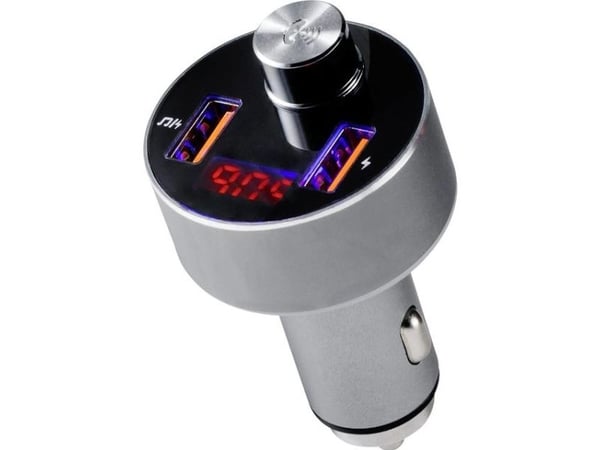 Renkforce RF-CAR-100, Digitalt, FM, Cigartenner/lighter, MicroSD (TransFlash), Cigartenner/lighter, 3.1 A
