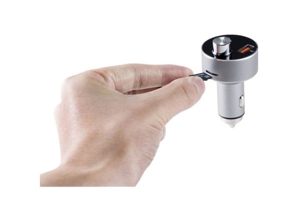Renkforce RF-CAR-100, Digitalt, FM, Cigartenner/lighter, MicroSD (TransFlash), Cigartenner/lighter, 3.1 A