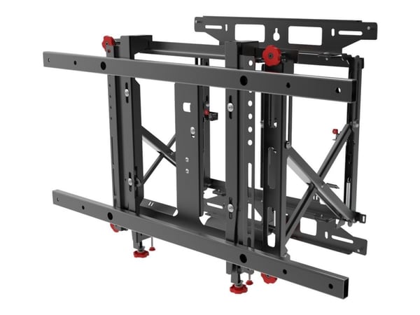 Peerless SmartMount Supreme Full Service Video Wall Mount with Quick Release - Brakett - for videovegg - svart - skjermstørrelse: 46"-60" - veggmon...