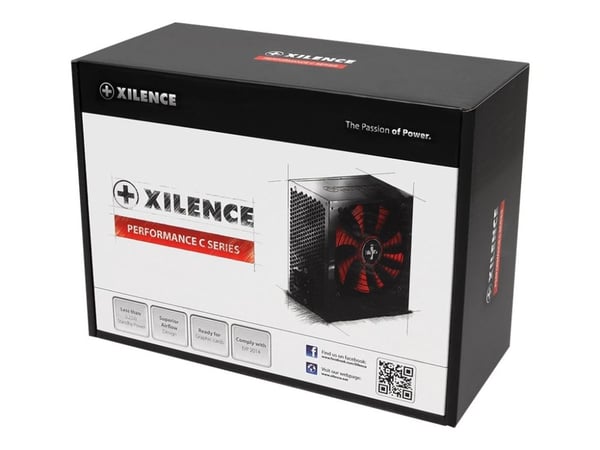 Xilence Performance C Series XP400 - Strømforsyning (intern) - AC 200-240 V - 400 watt - aktiv PFC