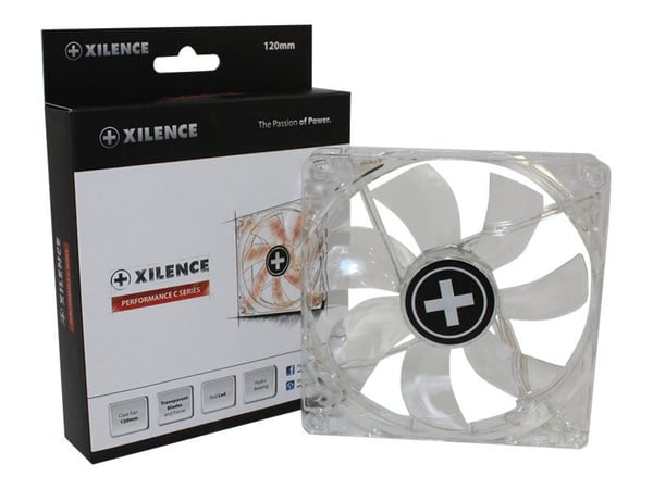 Xilence COO-XPF120.TR, Tuuletin, Läpinäkyvä