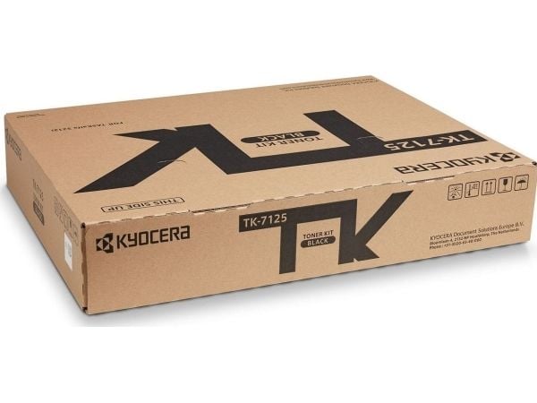 KYOCERA TK-7125, 20000 sivua, Musta, 1 kpl