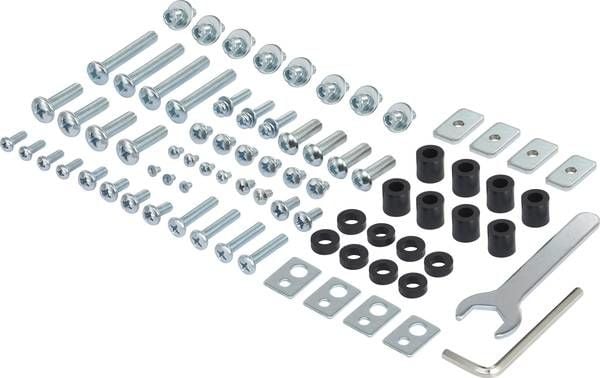 SpeaKa Professional SP-6646940, 177,8 cm (70"), 200 x 200 mm, 600 x 400 mm, -12 - 5°, Aluminium, Plast, Stål, Svart, Sølv