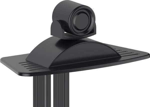 SpeaKa Professional SP-6646940, 177,8 cm (70"), 200 x 200 mm, 600 x 400 mm, -12 - 5°, Aluminium, Plast, Stål, Svart, Sølv