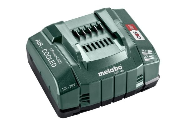 Metabo AIR COOLED ASC 145 - Strømadapter - for Metabo BS 14.4, BS 18 LTX-3, HS 18, SB 18 LTX-3, WPB 36-18