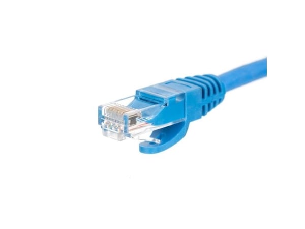 Netrack - Patchkabel - RJ-45 (han) til RJ-45 (han) - 2 m - UTP - CAT 6 - formet, knastfri - blå