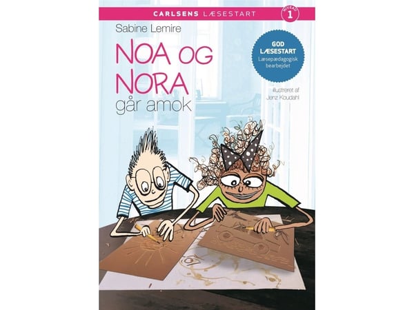 Carlsens lesestart - Noa og Nora går amok | Sabine Lemire | Språk: Dansk