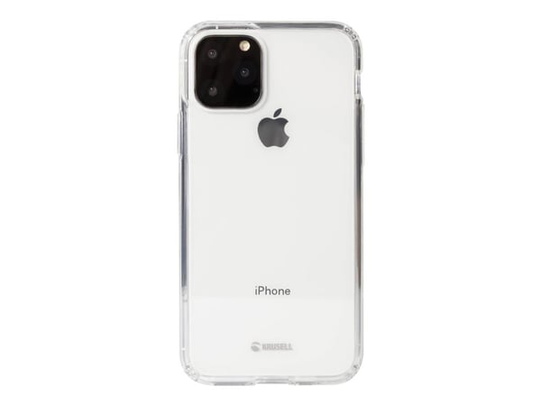 Krusell Kivik - Baksidesskydd för mobiltelefon - polykarbonat, termoplastisk polyuretan (TPU) - transparent - för Apple iPhone 11 Pro Max