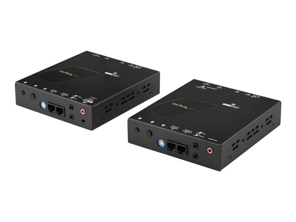 Startech HDMI over IP Extender Kit with Video Wall Support - 1080p - HDMI over CAT5e / CAT6 Transmitter and Receiver Kit (ST12MHDLAN2K) - Video/lyd...